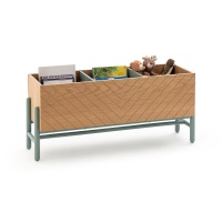 Шкаф Для детских книг Waldo единый размер каштановый LA REDOUTE INTERIEURS  фото, kupilegko.ru